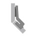 Hettich: 9044838: Петля Intermat 9966 W45, -17 мм, TH 42, Под прикручивание Hettich: 9044838: Петля Intermat 9966 W45, -17 мм, TH 42, Под прикручивание