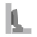 Hettich: 9091600: Петля Sensys 8661, -4 мм, TH 52 O35, Под прикручивание