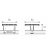 Hettich: 9113400: Prodecor, ручка Matera, межосевое расстояние 32 мм, под хром глянцевый