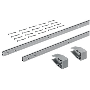 Hettich: 9209219: SlideLine M Комплект профилей: 2 профиля, Profile height мм22 мм