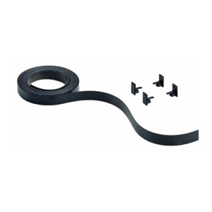 Hettich: 9209269: Декоративные комплекты для ходовых профилей SlideLine M, 16, Черная, 2500